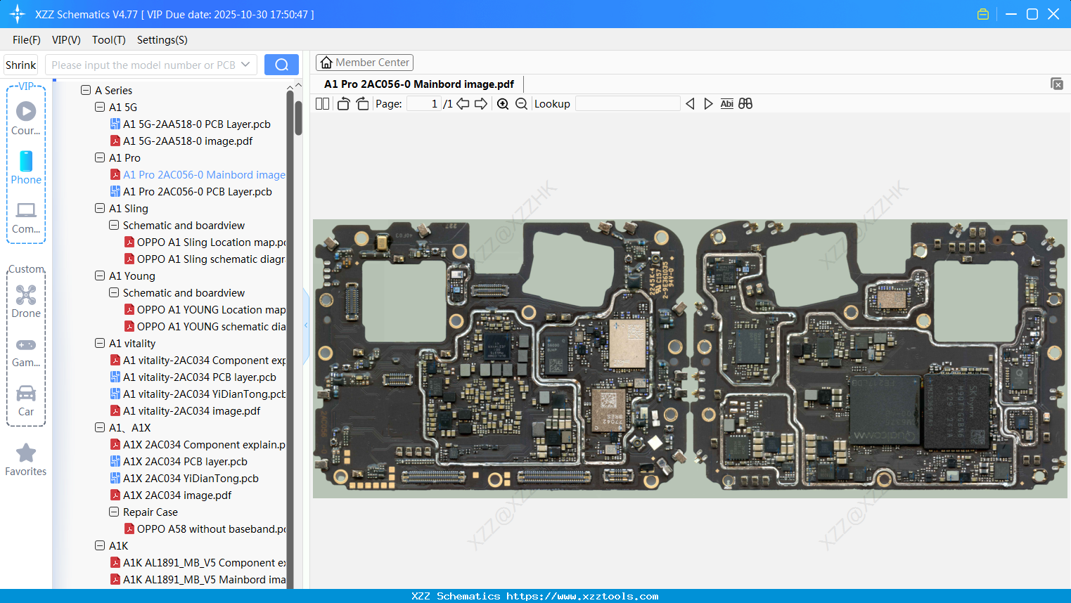 OPPO A1 Pro 2AC056-0 Mainbord Image
